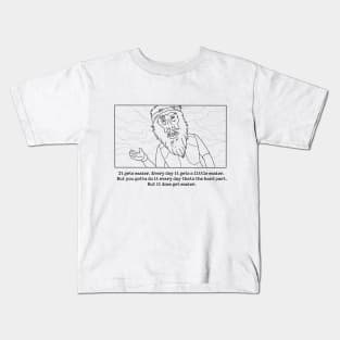 It Gets Easier Kids T-Shirt